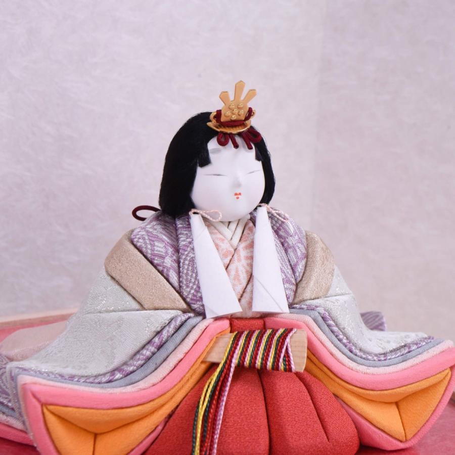 雛人形 木目込人形 鈴木賢一 以和喜 正絹経錦 : 人形の館石倉 - 通販