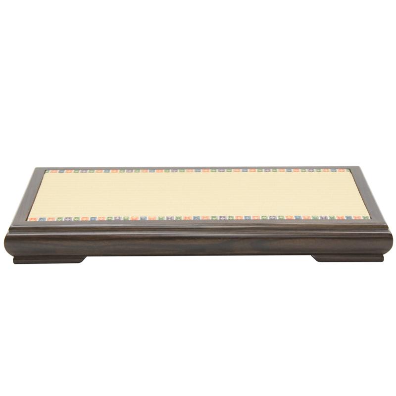 アウトレット品 雛人形三月平飾台 台のみ 27号 オーク塗 桂 桐 22a-ya