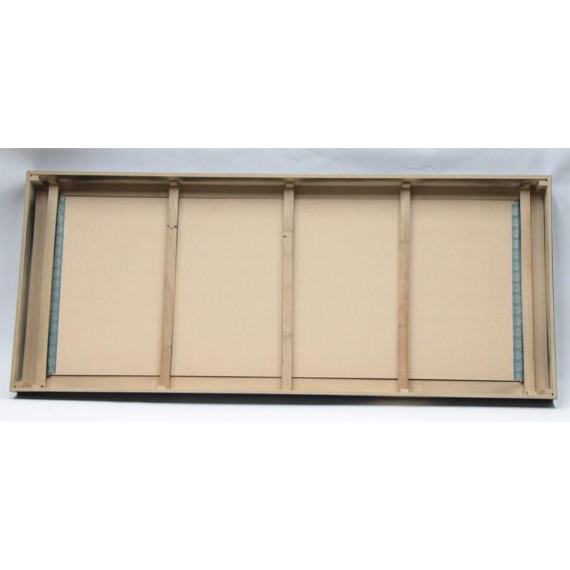 アウトレット品 雛人形 平飾台 台のみ 45号黒塗御殿台 桜吹雪畳付き