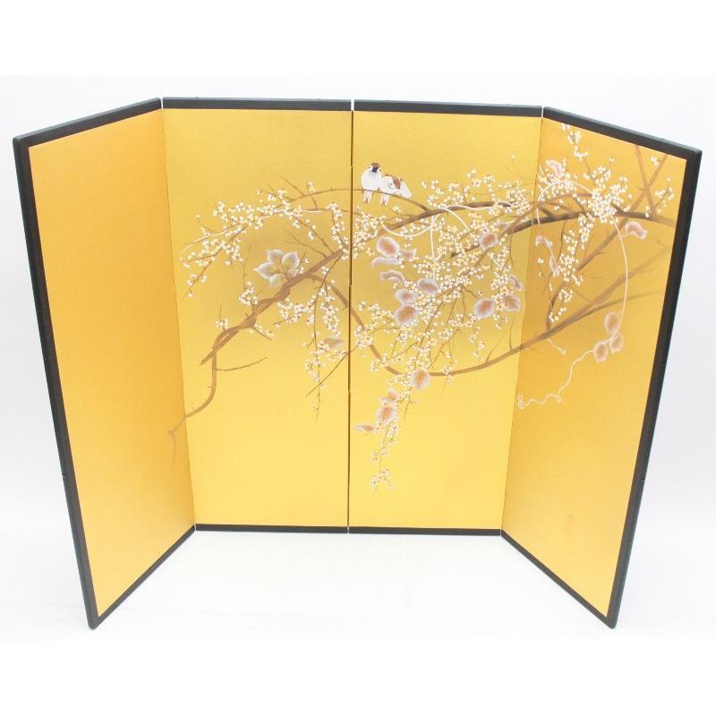 アウトレット品 雛人形/五月人形三月五月兼用屏風 屏風のみ 35号 本装