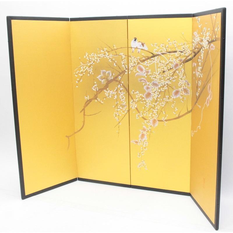 アウトレット品 雛人形/五月人形三月五月兼用屏風 屏風のみ 35号 本装