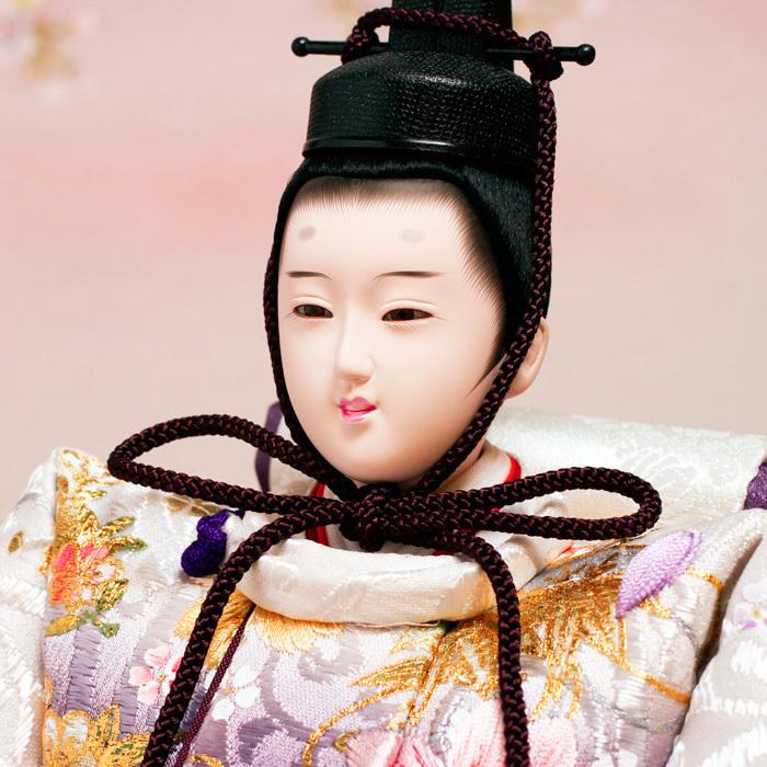 ひなせい 雛人形 コンパクト ケース飾り 「 ガラスケース 春日