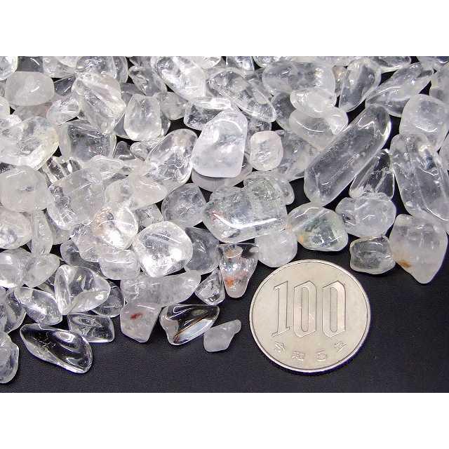 天然石 パワーストーン 水晶さざれB 1kg 今月15%off 中粒 AAA