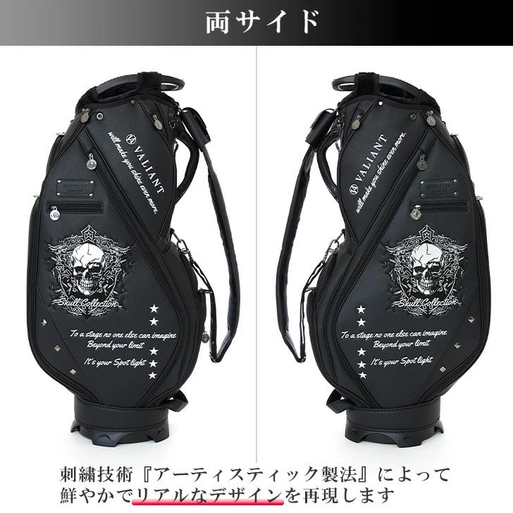 VALIANT 数量限定 2025 2nd SKULLCOLLECTION キャディバッグ シリアル