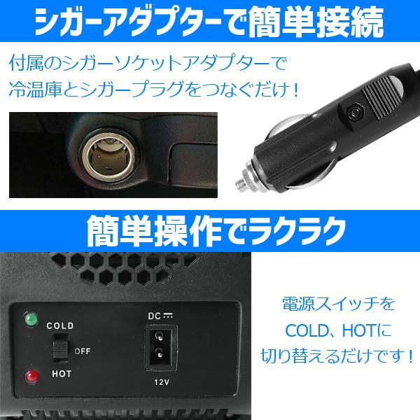 冷温庫 小型 車載 6l 車載冷蔵庫 6L 自動車用 ポータブル冷蔵庫 保温