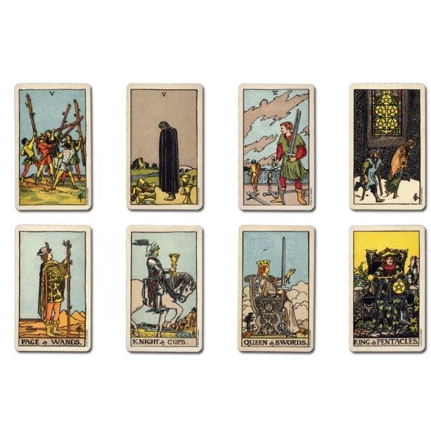 タロットとポーチのセット】タロットカード 日本語解説書付 スミス