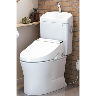 TOTO ピュアレストQR（床排水タイプ） 組合せ便器+手洗付きタンク
