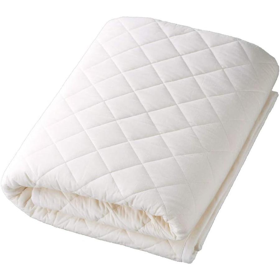 Wプレゼント中！パシーマ パットシーツ シングル 110×210cm （きなり