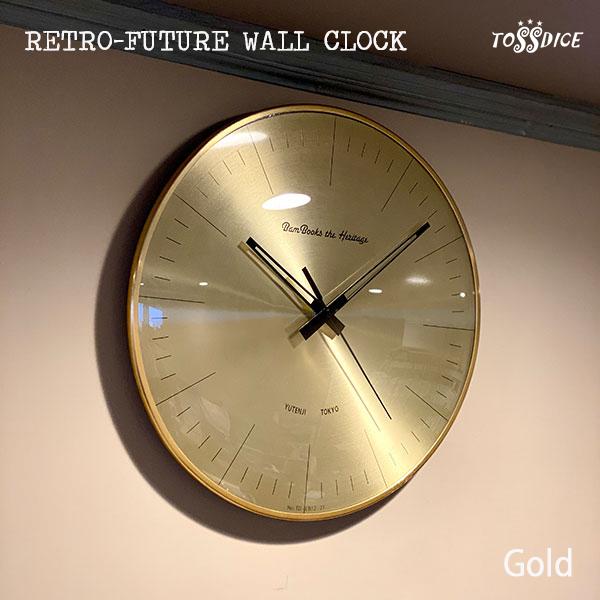 TOSSDICE / BamBooks the Heritage RETRO-FUTURE WALL CLOCK レトロ