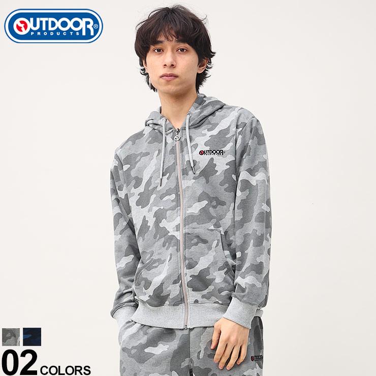 OUTDOOR PRODUCTS（アウトドアプロダクツ） パーカー 迷彩柄