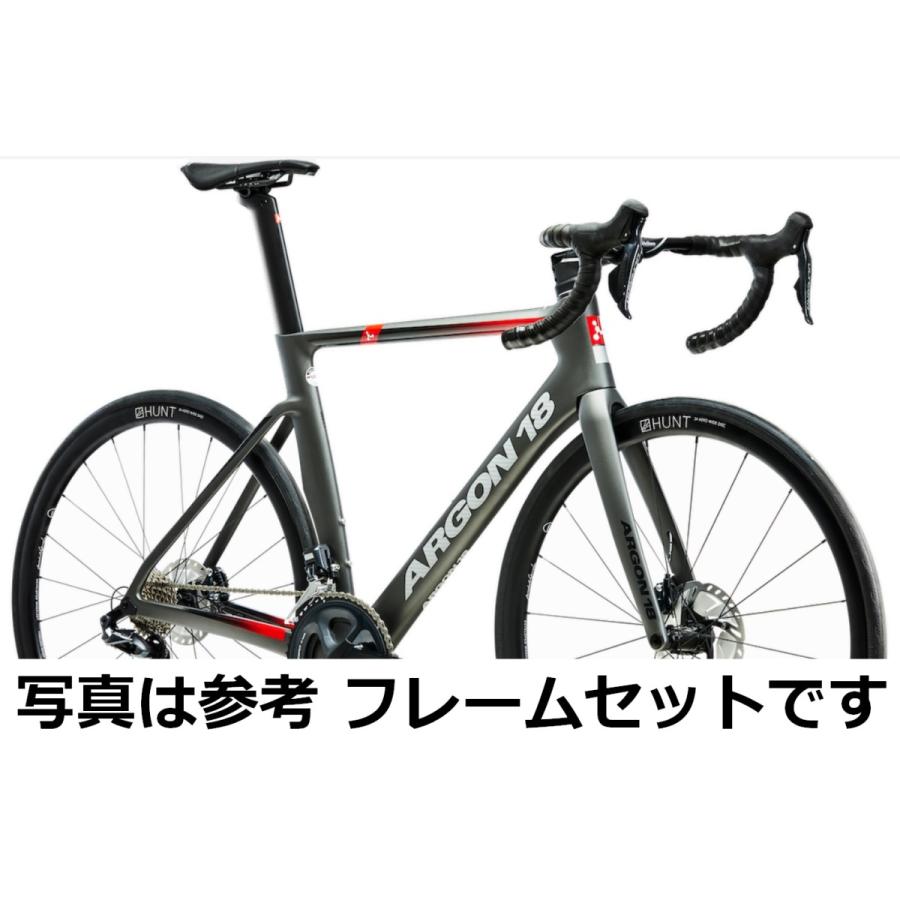 新品アウトレット ARGON 18 Nitrogen Disc Frozen Steel M 3D フレーム