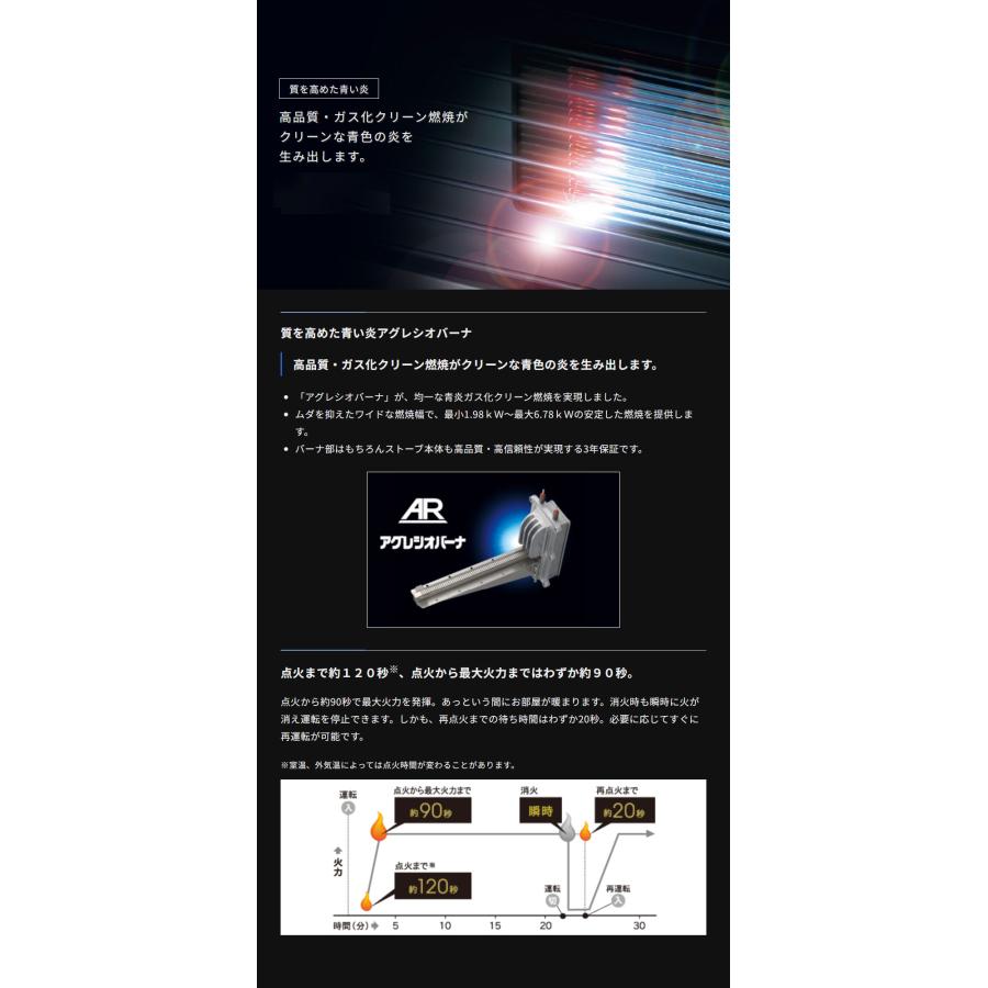 CORONA（コロナ） FF式ストーブ アグレシオ Agratio FF式 石油ストーブ