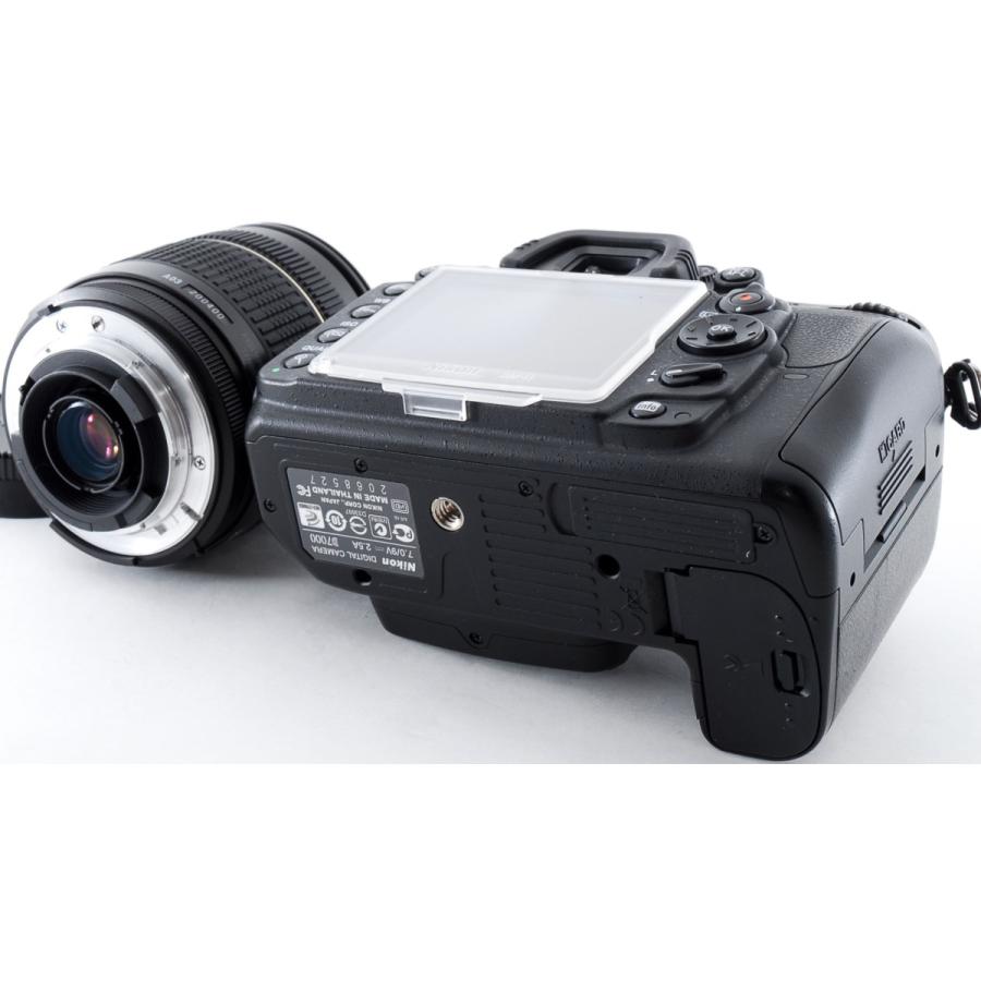 D7000 ニコン デジタル一眼 Nikon レンズキット 中古 新品SDカード付き