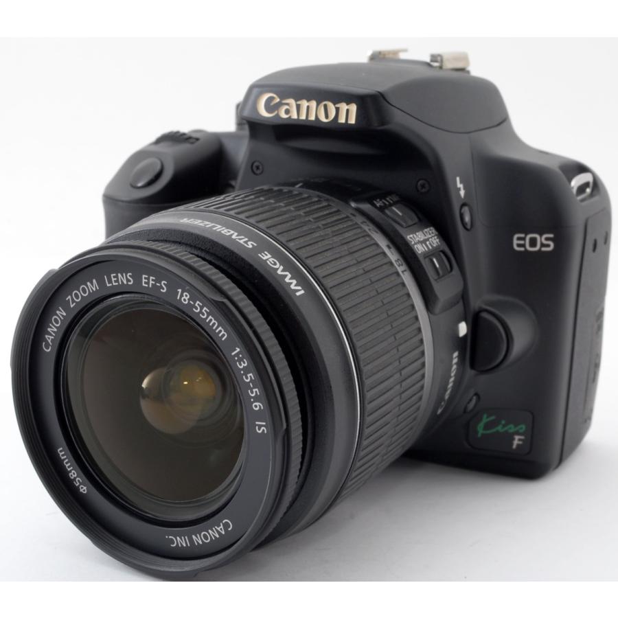 EOS Kiss デジタル一眼 キヤノン CANON F レンズキット 中古 新品SD