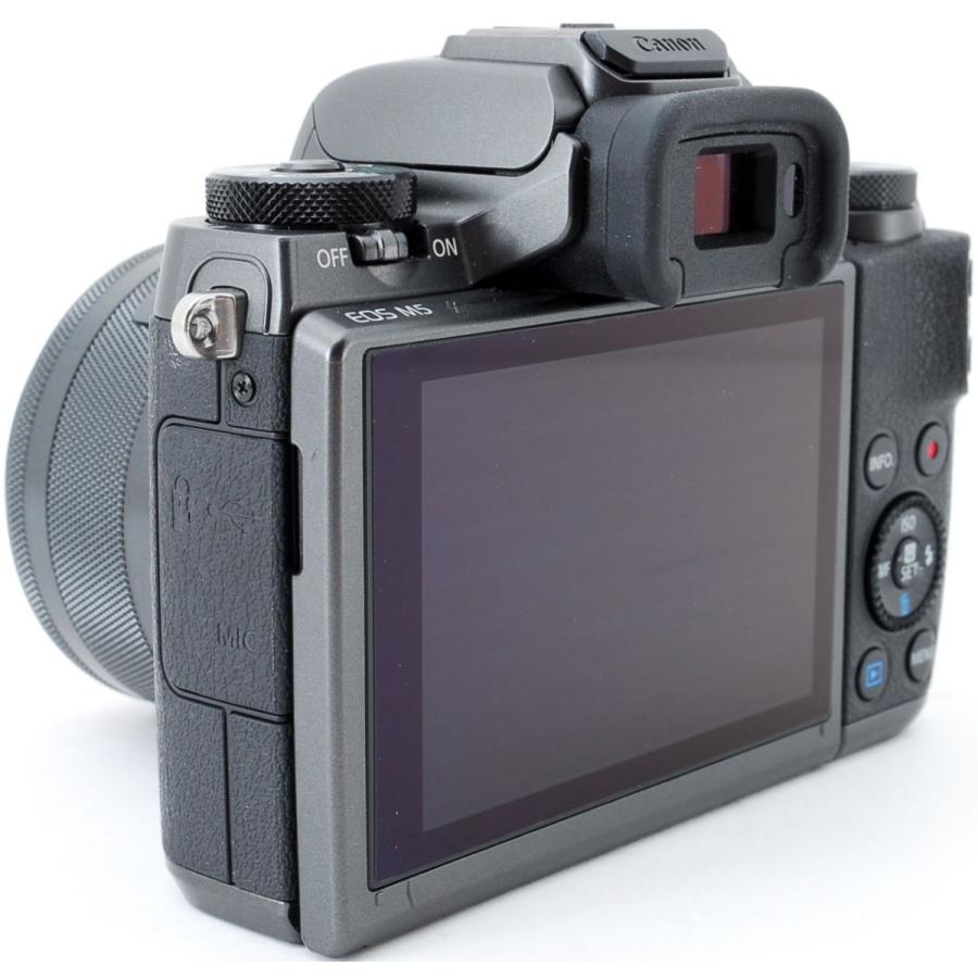 EOS M キヤノン ミラーレス CANON M5 レンズキット 中古 Wi-Fi