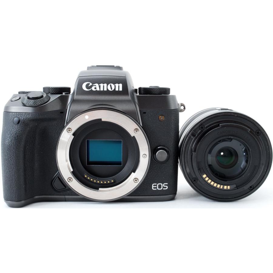 EOS M キヤノン ミラーレス CANON M5 レンズキット 中古 Wi-Fi