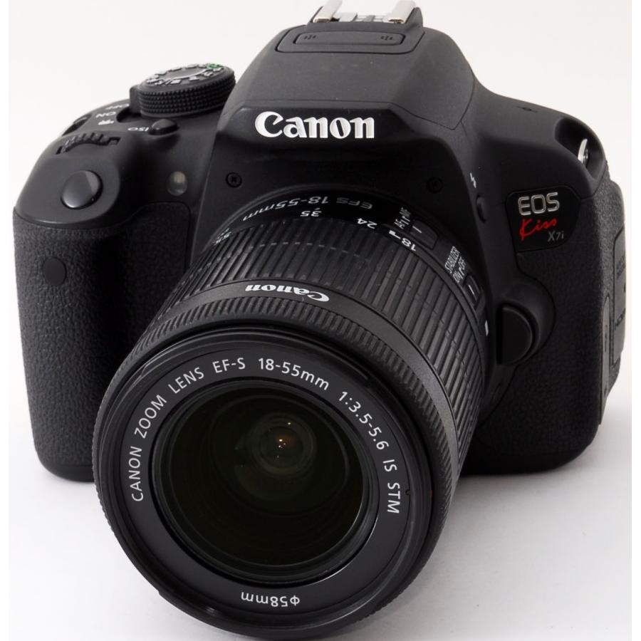 EOS Kiss キヤノン CANON デジタル一眼 X7i EF-S18-55 IS STM レンズ