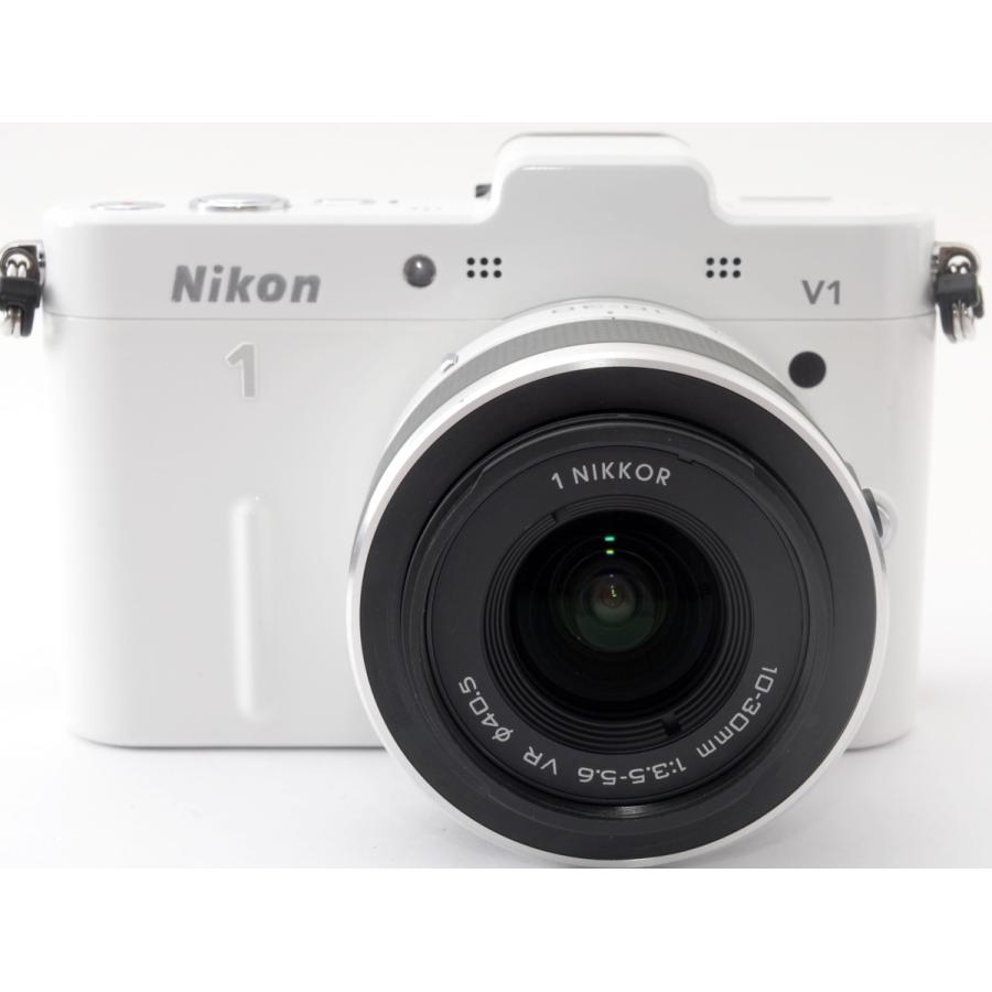 Nikon 1 V ニコン ミラーレス V1 レンズキット ホワイト 中古 新品SD