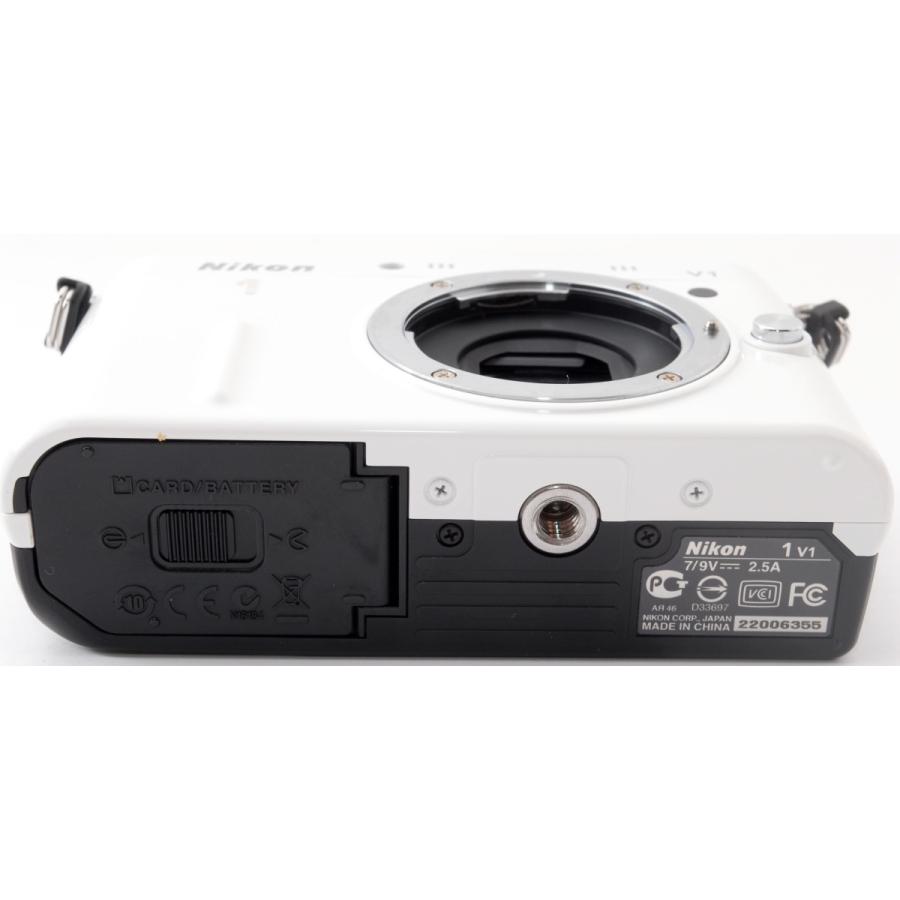 Nikon 1 V ニコン ミラーレス V1 レンズキット ホワイト 中古 新品SD
