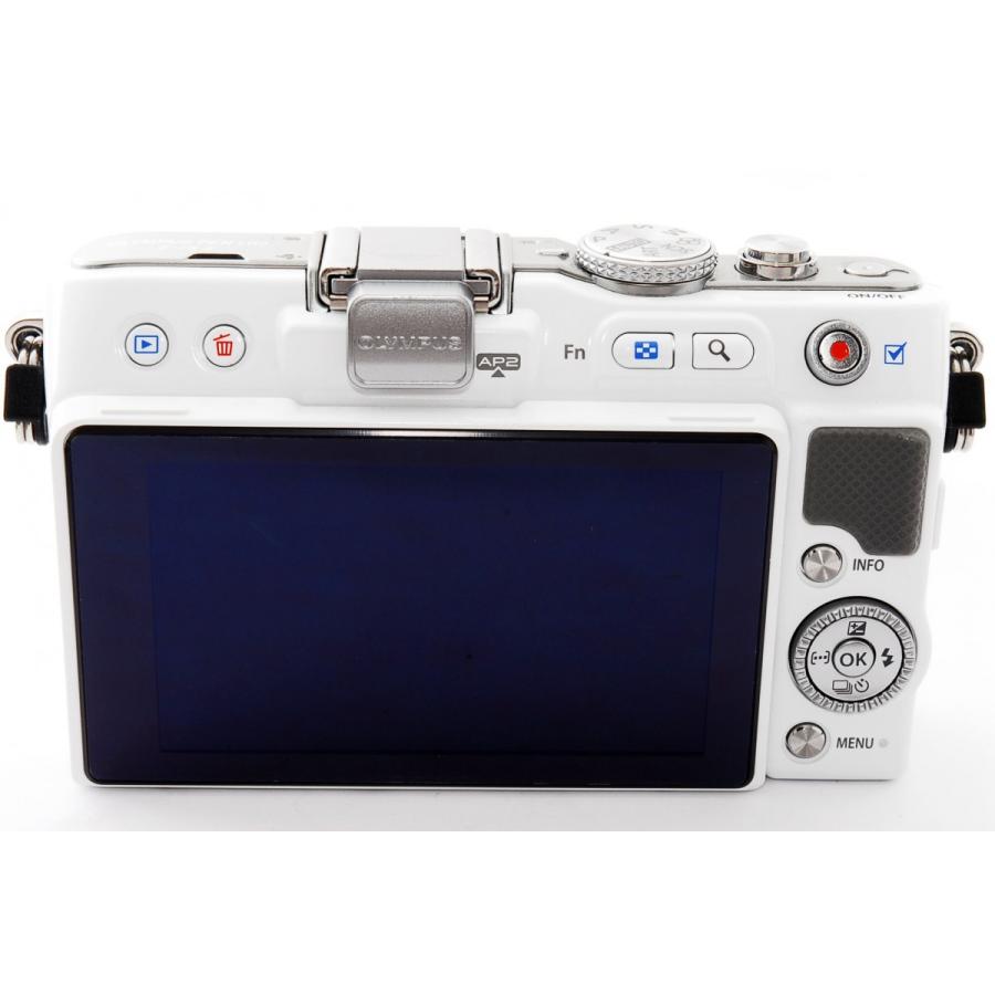 OLYMPUS PEN オリンパス ミラーレス Lite E-PL3 レンズキット ホワイト