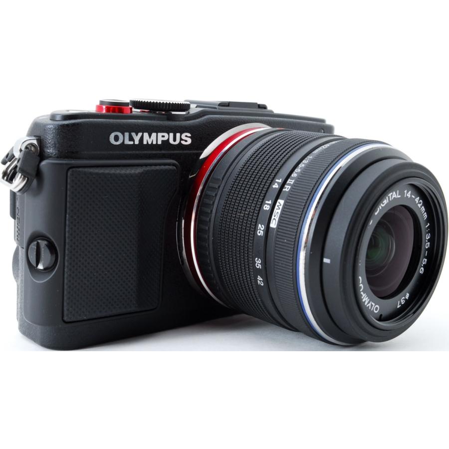 OLYMPUS PEN オリンパス ミラーレス Lite E-PL6 レンズキット ブラック