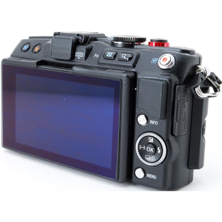 OLYMPUS PEN オリンパス ミラーレス Lite E-PL6 レンズキット ブラック