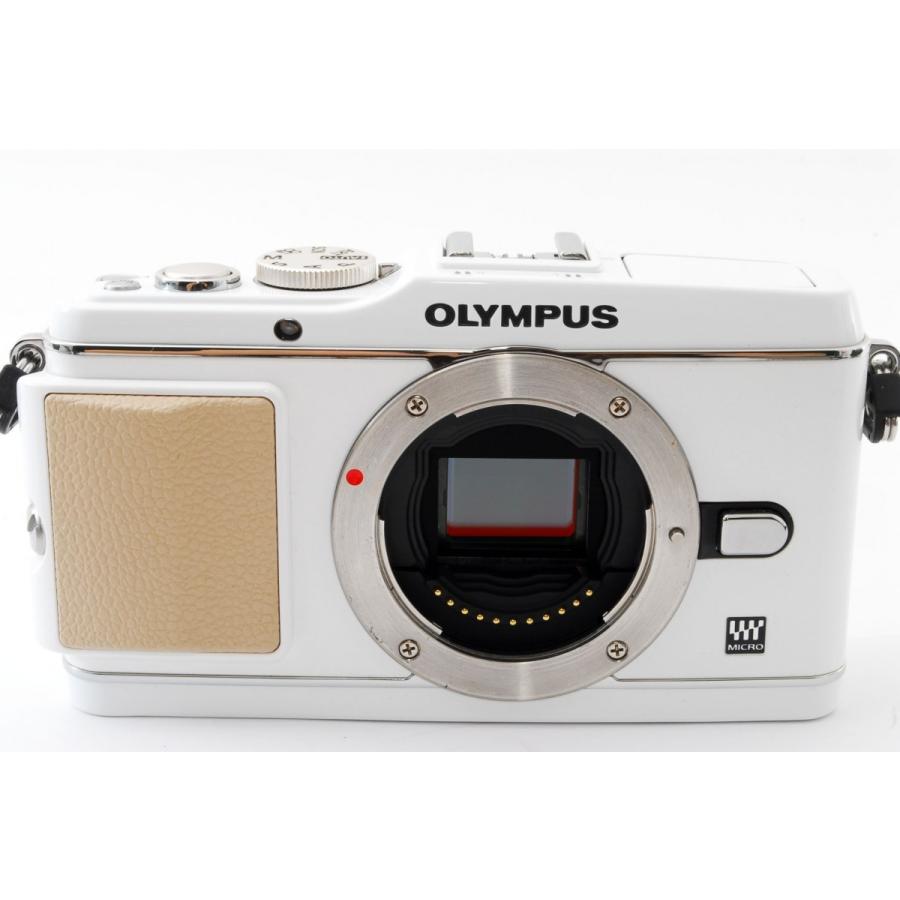 OLYMPUS PEN ミラーレス 中古 スマホに送れる オリンパス E-P3 レンズ
