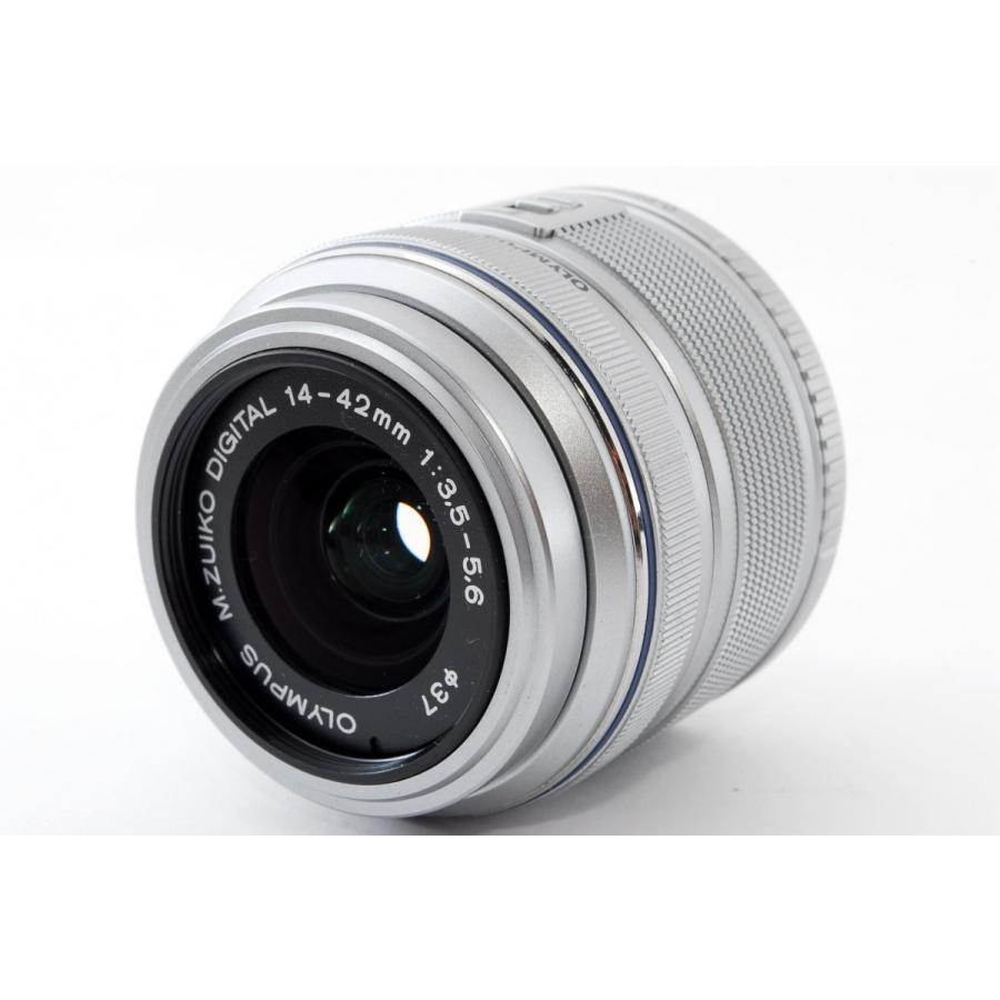 OLYMPUS PEN ミラーレス 中古 スマホに送れる オリンパス E-P3 レンズ