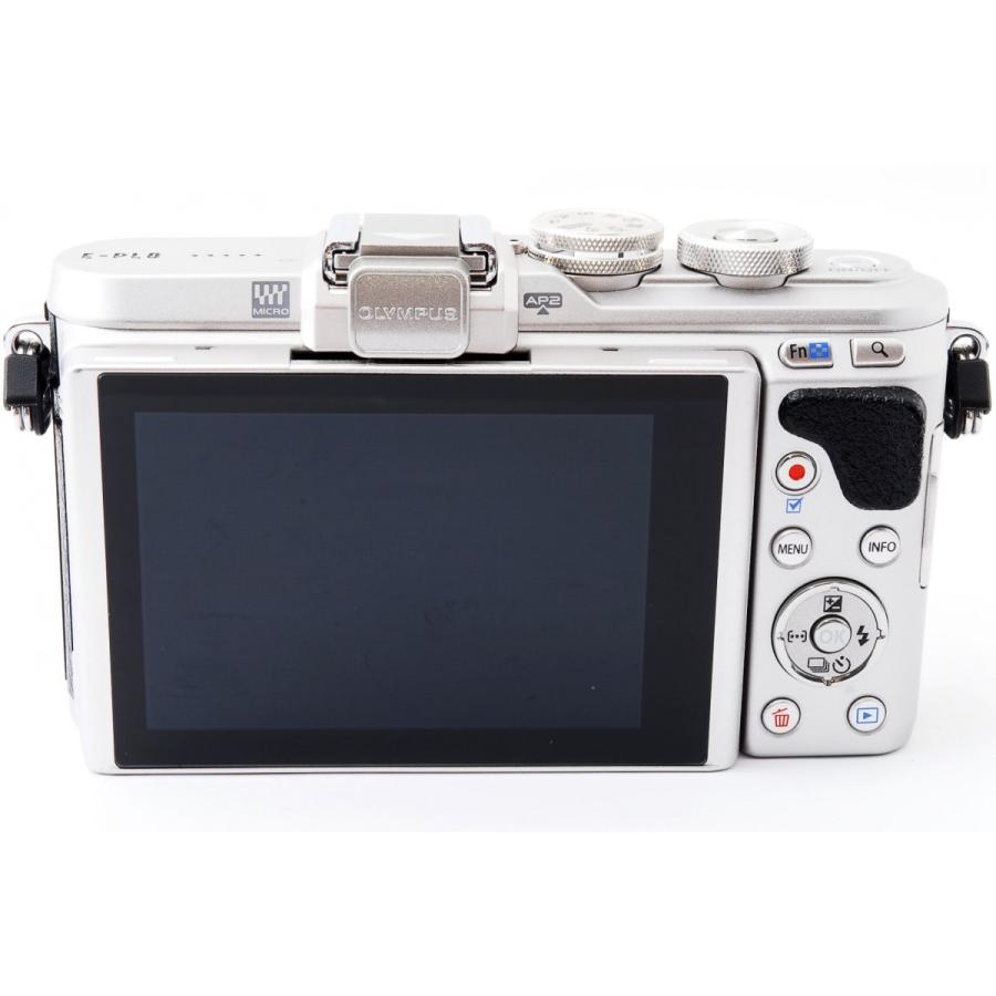 OLYMPUS PEN オリンパス ミラーレス E-PL8 レンズキット ブラック 中古