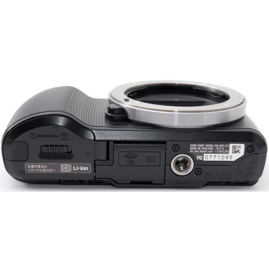 SONY（ソニー） ミラーレス α NEX-C3 レンズキット ブラック 中古 新品