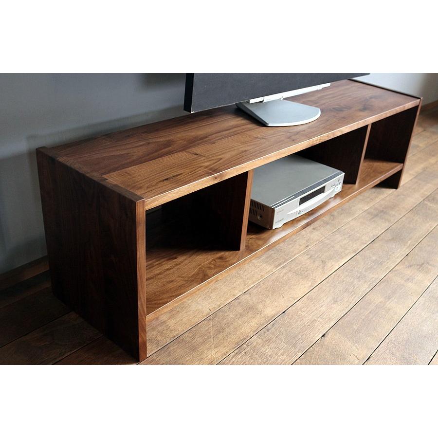 木を選べるテレビ台 ウォールナット ウォルナット オーク 国産 無垢