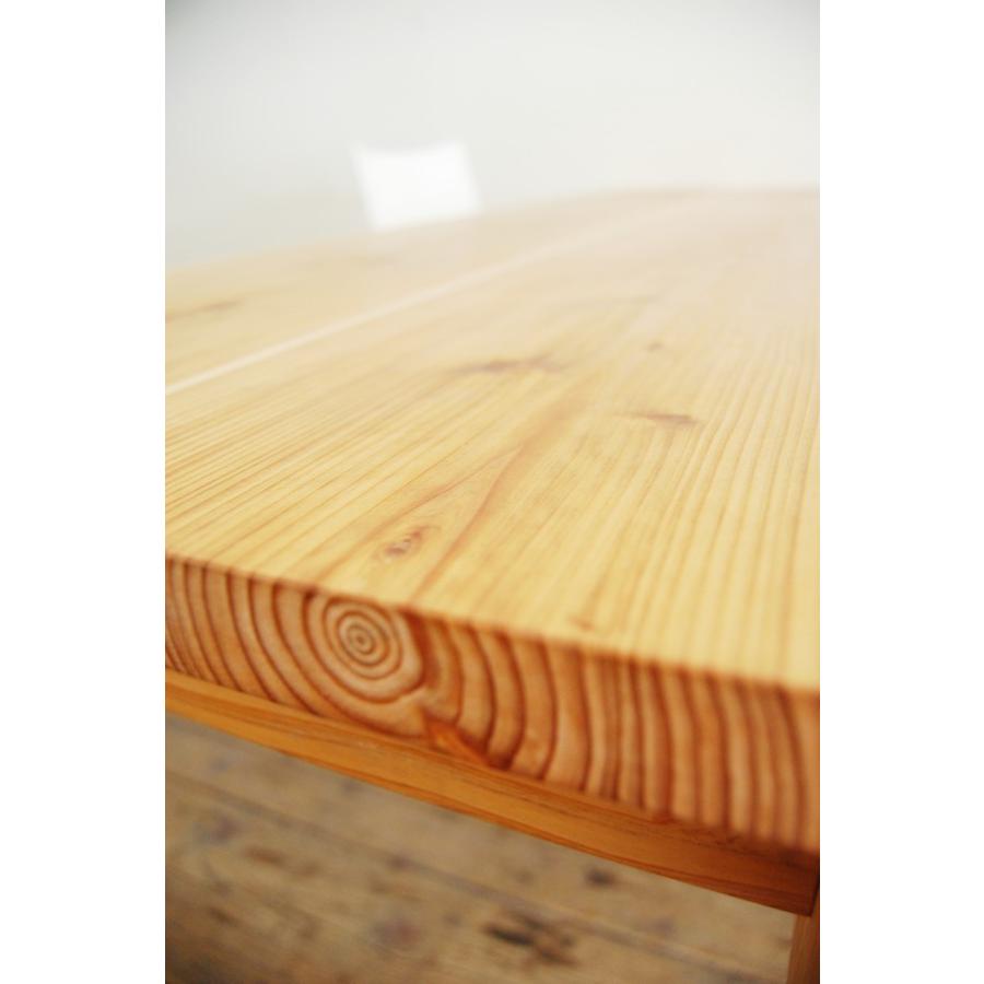 ダイニングテーブル180 6人掛け 無垢 天然木 杉 木製 ナチュラル