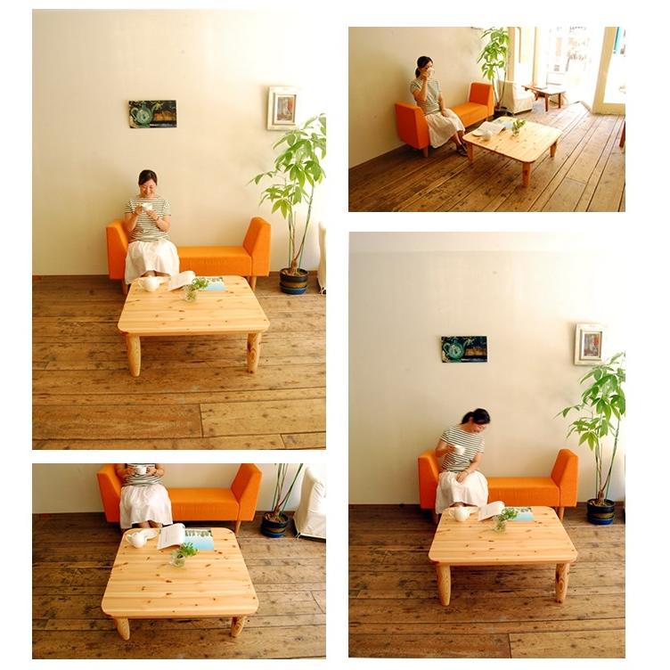 ちゃぶ台 ローテーブル 折りたたみ 木製 おしゃれ 無垢 カントリー