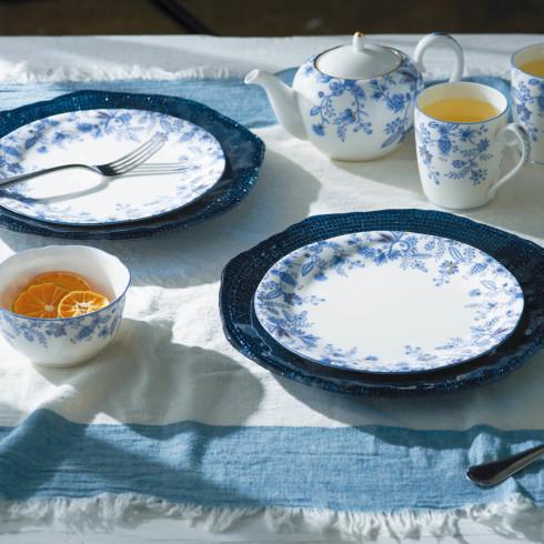 ノリタケ 食器 お皿 NORITAKE ブルーソレンティーノ 色線仕上げ