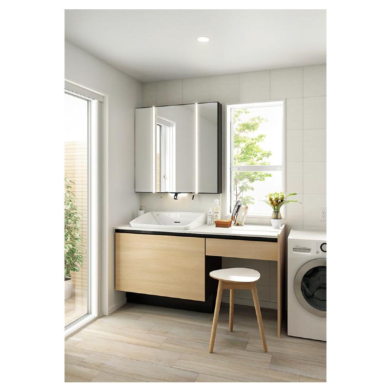 ルミシス 洗面台 洗面化粧台 1518 LIXIL 間口1518mm ハイバック