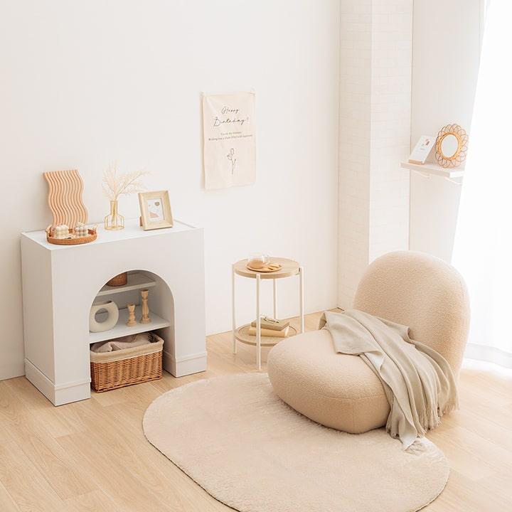 ソファ 1人掛け 一人掛け モコファ フロアチェア 一人用 座椅子