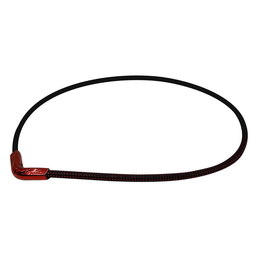 RAKUWA ファイテン RAKUWAネックX50 Vタイプ 50cm メタリックレッド