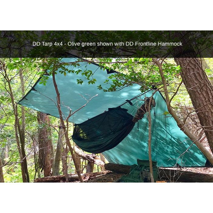 限定版 DDタープ DD Tarp 4x4 『フォレストグリーン 限定色』 DDタープ