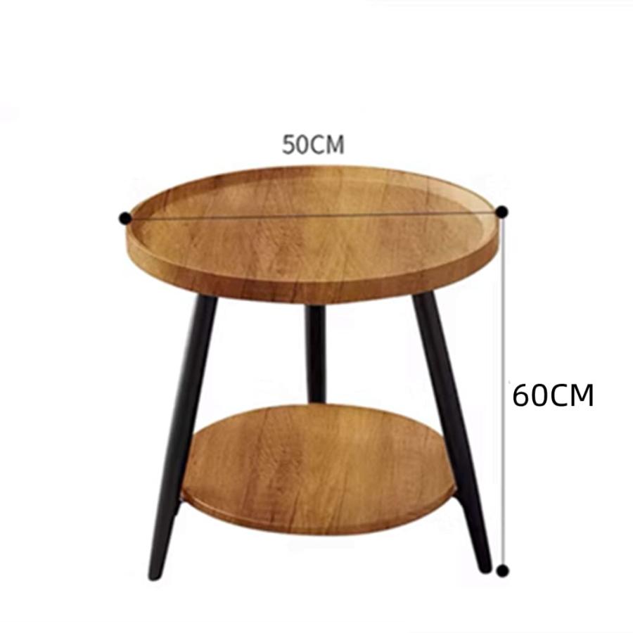 並行輸入品】ANS_HOME 木製コーヒーテーブル ダブルデッカーテーブル