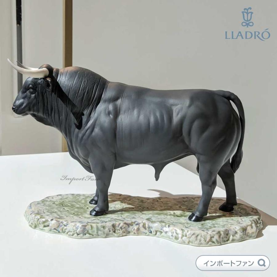 LLADRO（リヤドロ） スペインの魂 牡牛 闘牛 トロ・ブラボ 置物