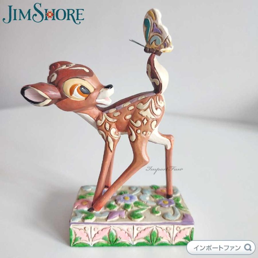 Disney（ディズニー） ジムショア バンビ 鹿 シカ 蝶 チョウ