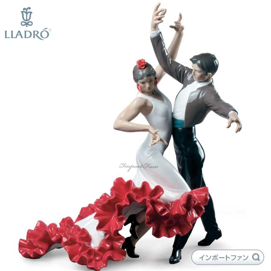 LLADRO（リヤドロ） フラメンコ ダンサー バタ・デ・コーラ 置物