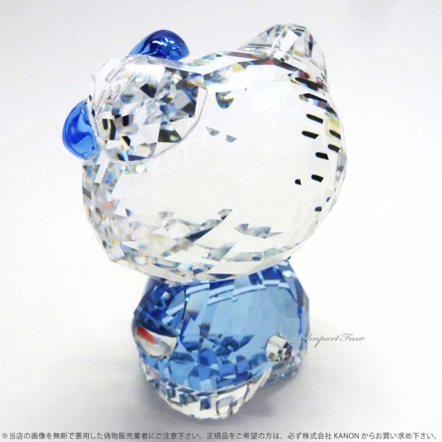SWAROVSKI（スワロフスキー） ハローキティ ブルー リボン 猫 1142933