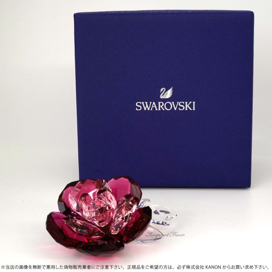 SWAROVSKI（スワロフスキー） ピオニー 花 フラワー 置物 レッド