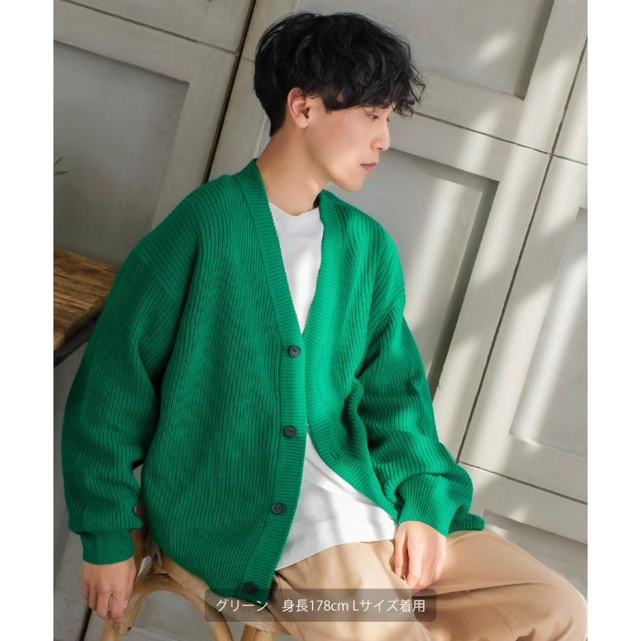 improves（インプローブス） ニット カーディガン メンズ オーバー