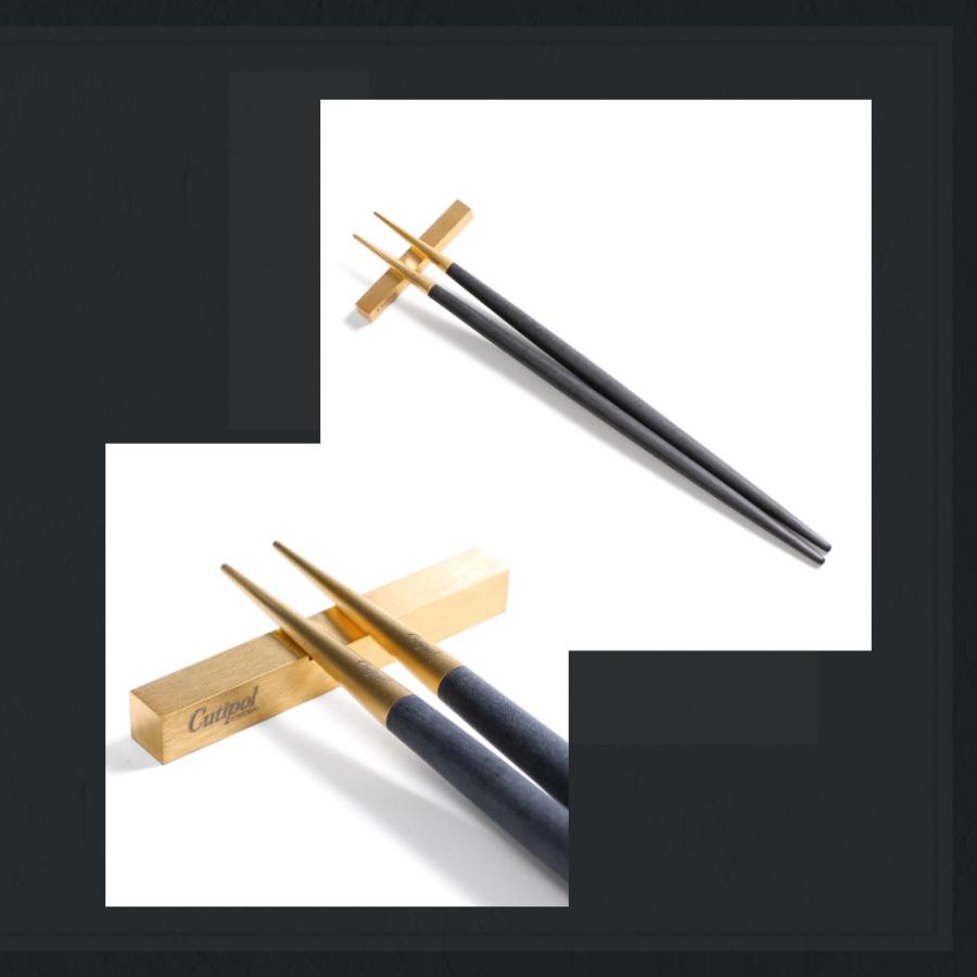 Cutipol（クチポール） 正規品 箸 + 箸置き セット ペア ギフトセット