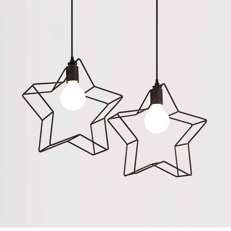 ペンダントライト 星形 おしゃれ 吊り下げライト シーリングライト