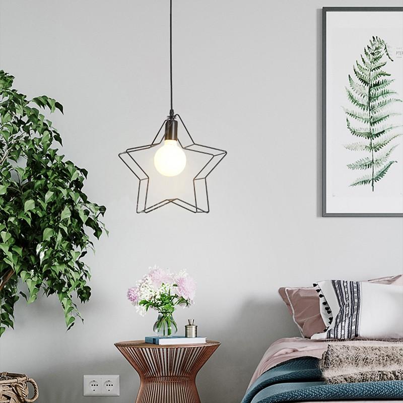ペンダントライト 星形 おしゃれ 吊り下げライト シーリングライト