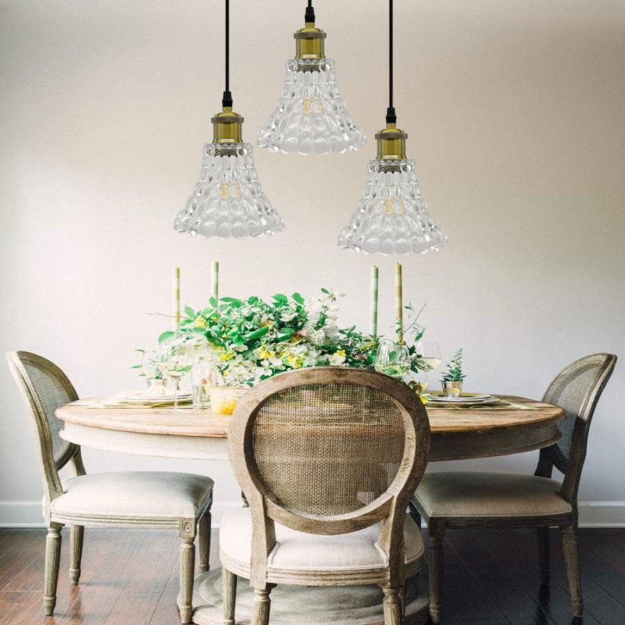 ペンダントライト 吊り下げライト ガラス 北欧 レトロ アンティーク