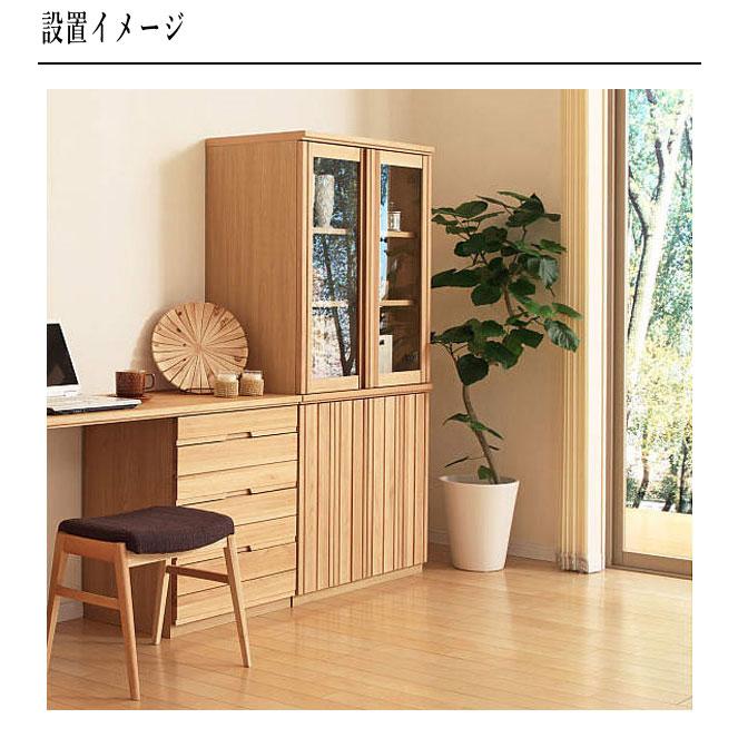 カリモク家具（KARIMOKU FURNITURE） カリモク 書棚 木製 本棚 ガラス